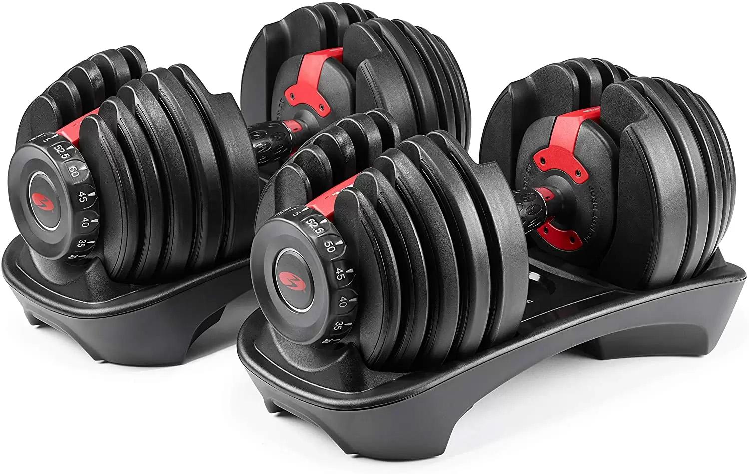 Bowflex SelectTech 552 Two Adjustable Dumbbells for $349 Shipped