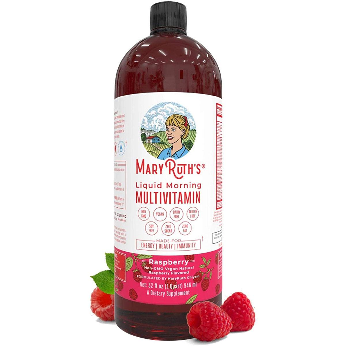 Morning Liquid Vitamins by MaryRuths Vegan Multivitamin for $28.76 Shipped