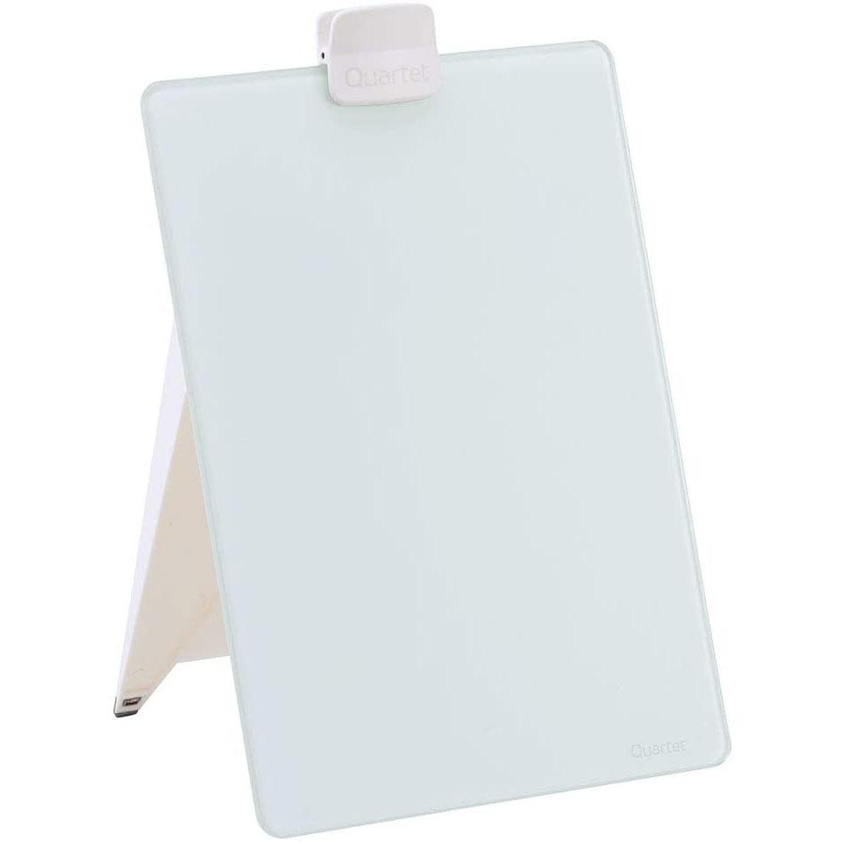 Quartet Glass Whiteboard Desktop Easel for $6.99