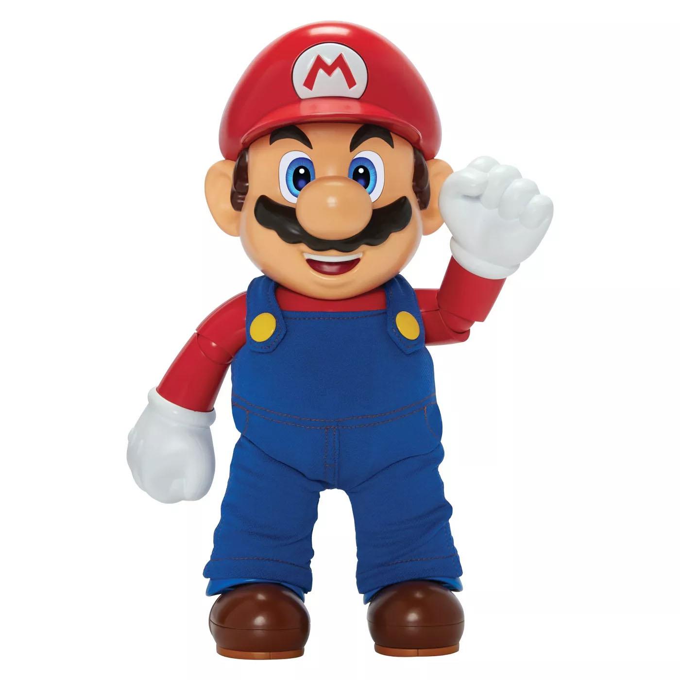 12in Super Mario Bros Its a Me Mario Action Figure for $24.99