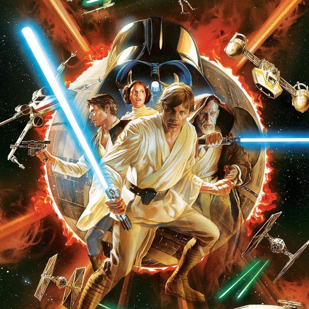 Star Wars Fine Art Collection 1000 Piece Jigsaw Puzzle for $10.97