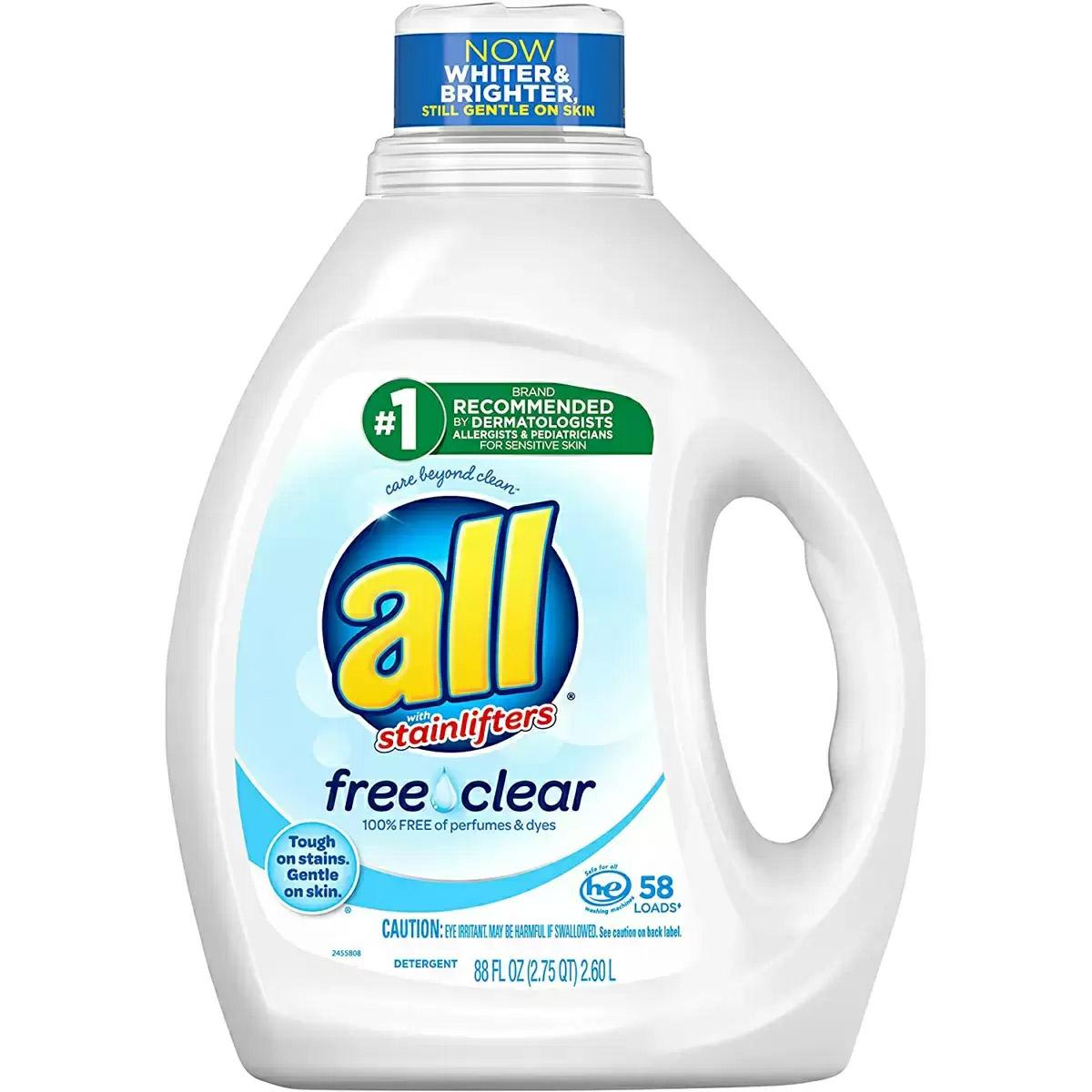 All Liquid Laundry Detergent for $4.89 Shipped