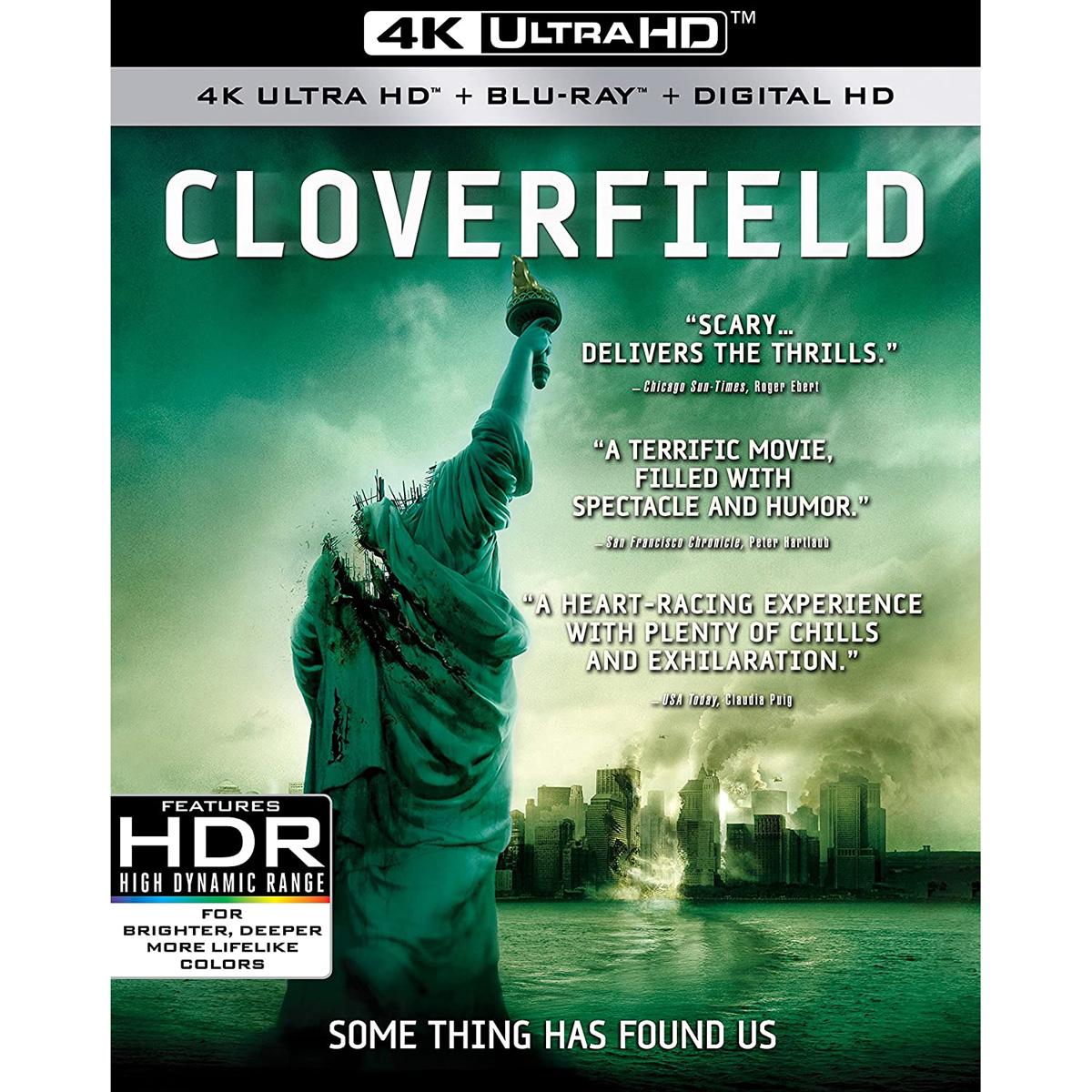 Cloverfield 4K UHD + Blu-ray for $9.96