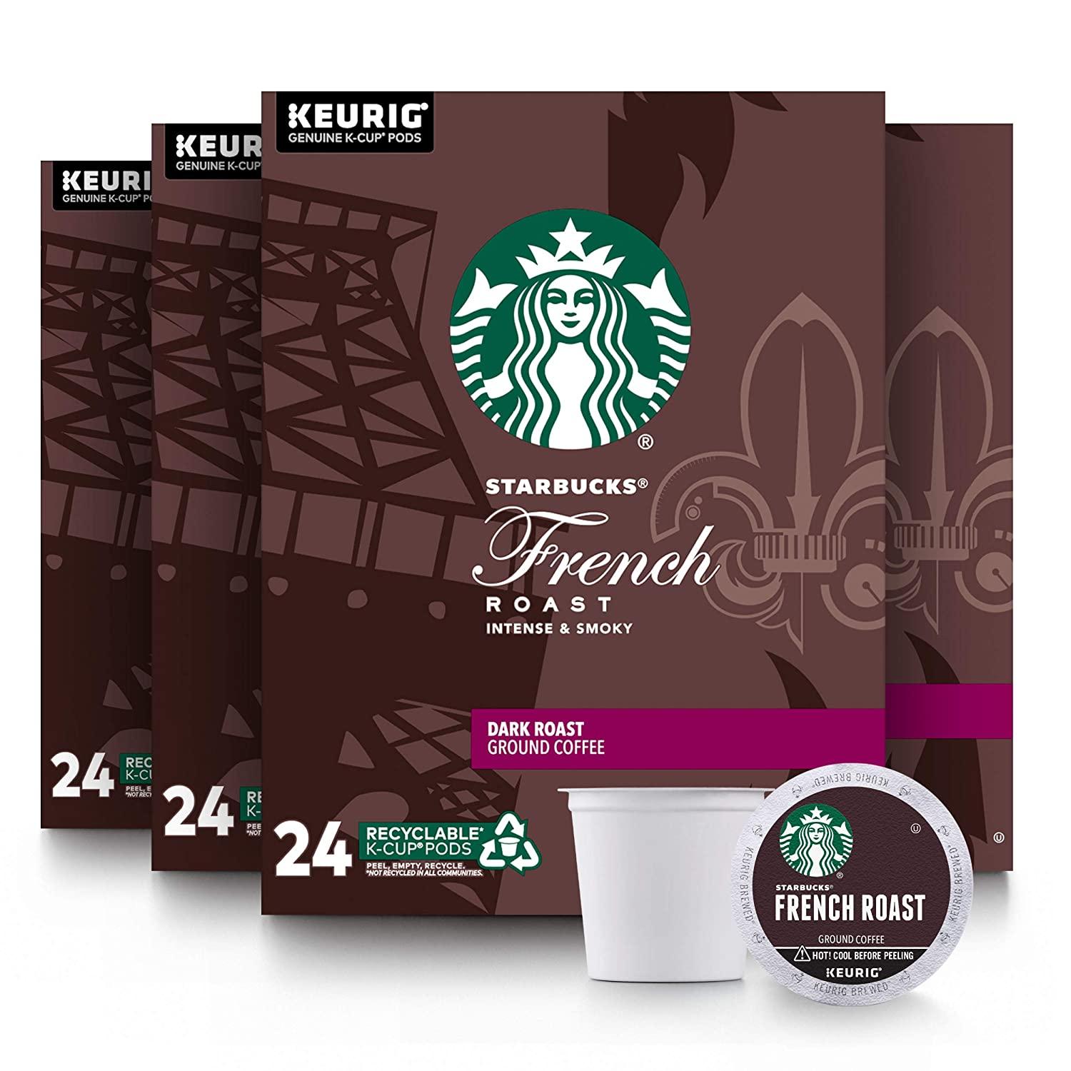 96 Starbucks Dark Roast K-Cup Coffee Pods for $37.97 Shipped