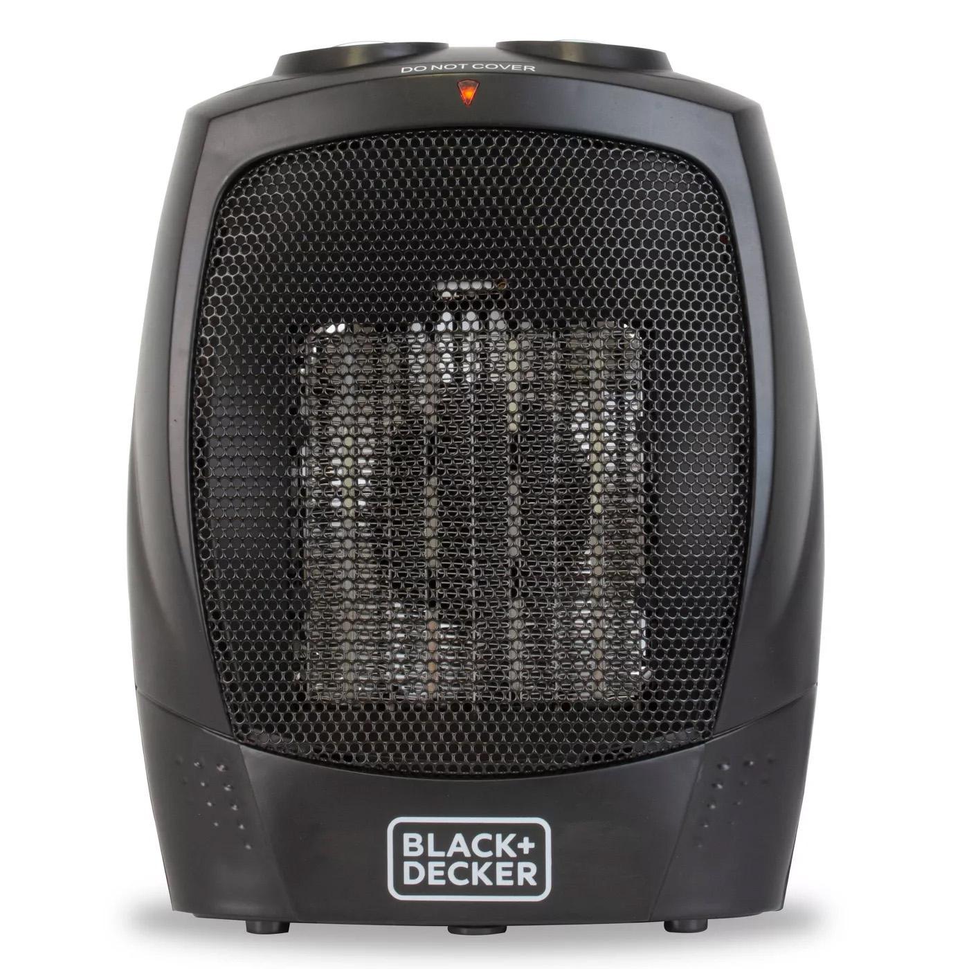 Black+Decker Personal Ceramic Indoor Heater for $19.99