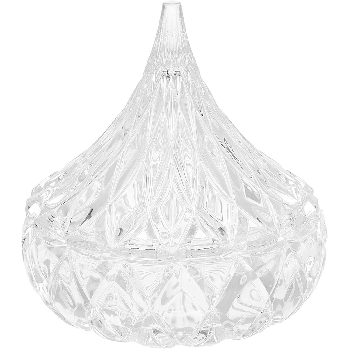 Godinger Crystal Famous Hersheys Kiss Crystal Candy Dish for $7.99