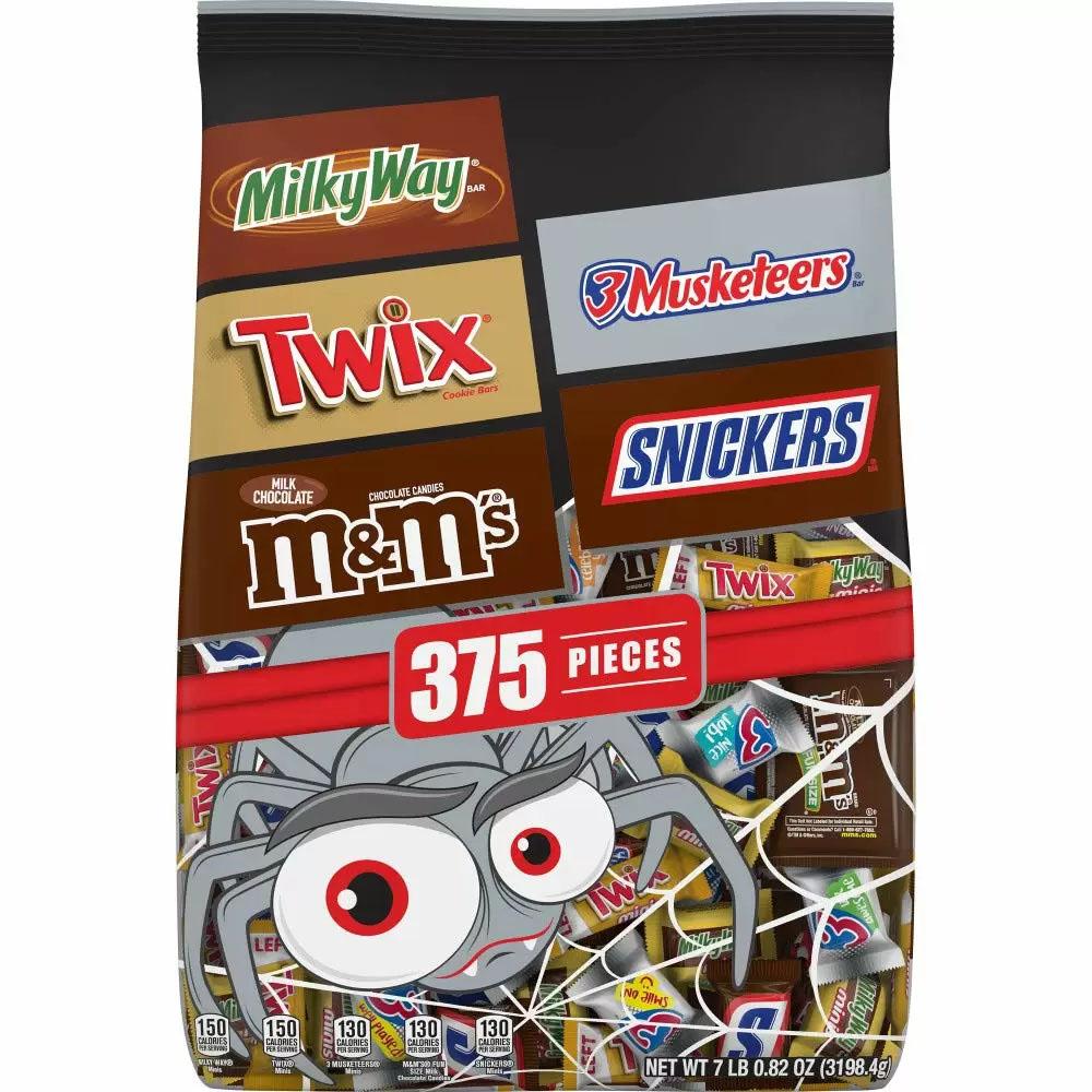 375 Mars Chocolate Halloween Candy Variety Pack for $8.99