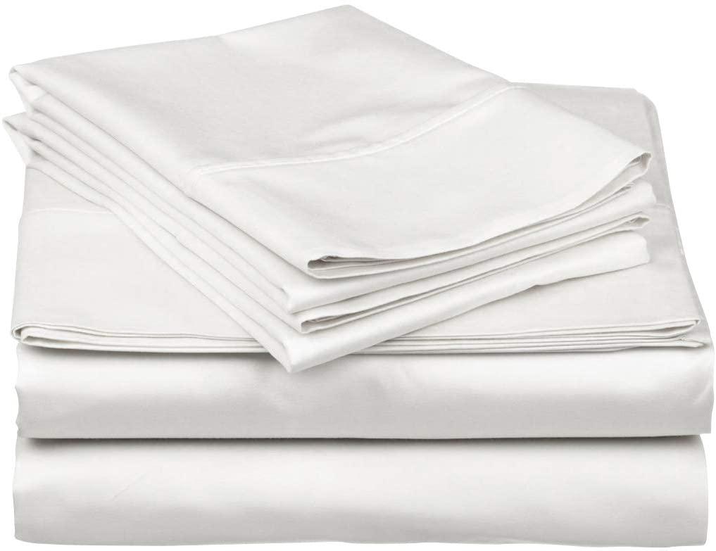 Carressa Linen 600 Thread Count Queen Bed Sheets for $40.49 Shipped