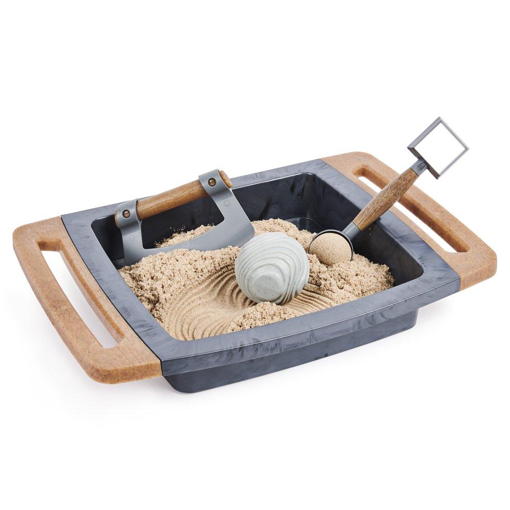 Kinetic Sandbox Kalm Fidget Set with 3 Relaxing Sensory Play Tools for $15