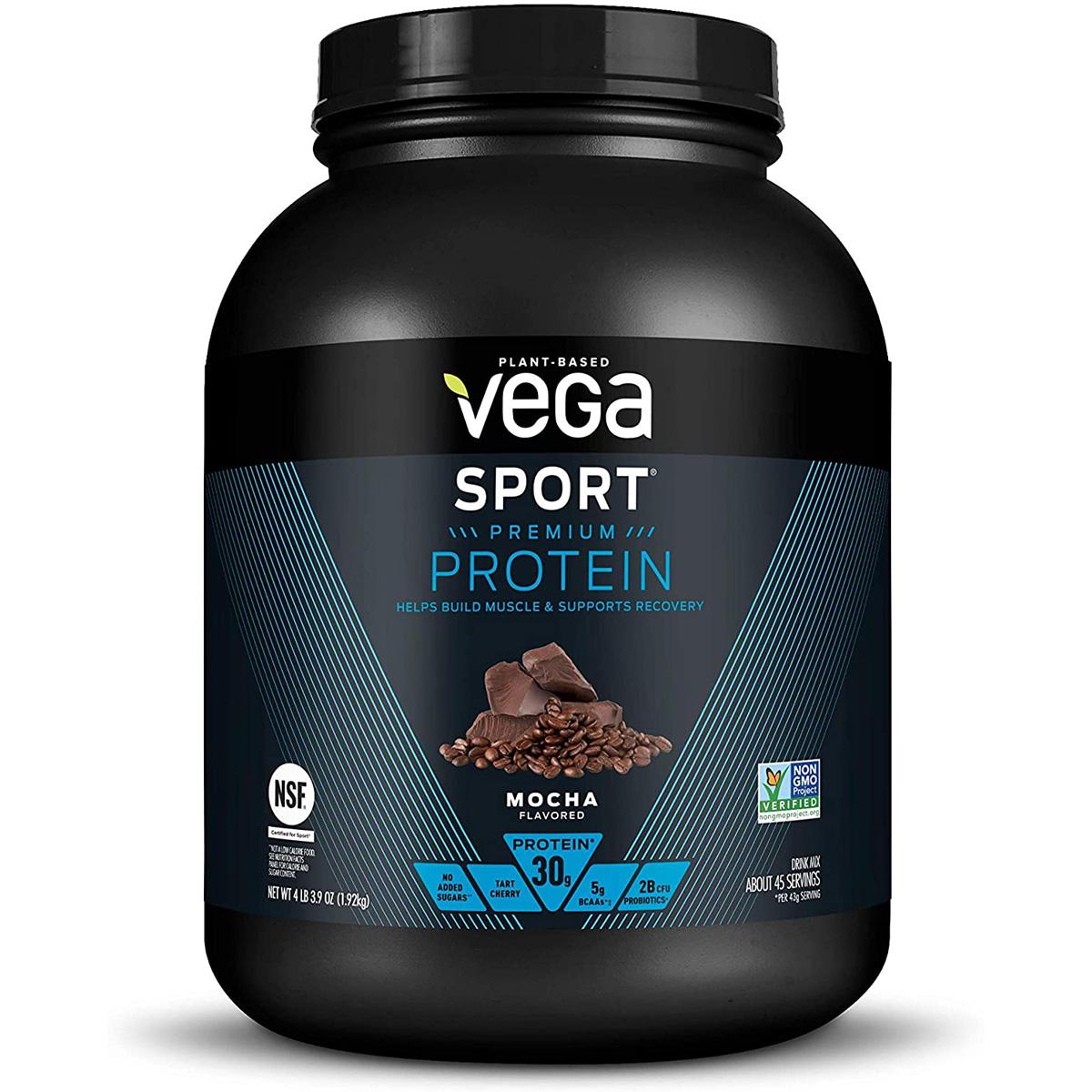 4lbs Vega Sport Premium Plant Based Protein Powder for $42.56 Shipped