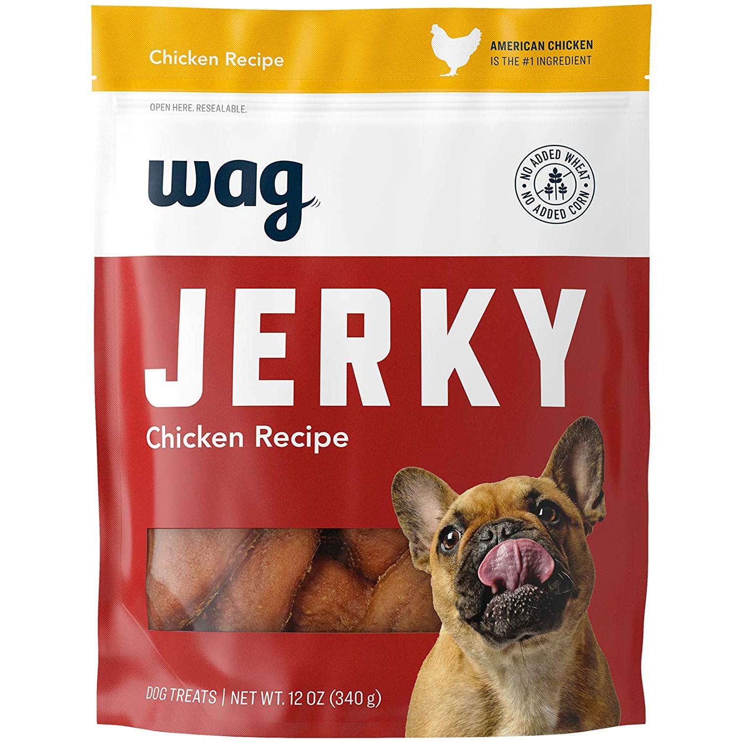 Wag Jerky Dog Treats for $4.12 Shipped