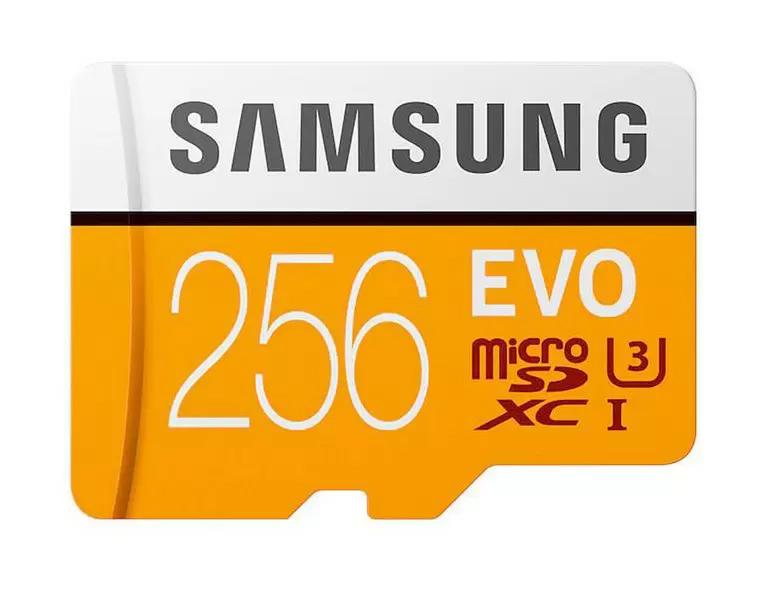 256GB Samsung EVO microSDXC UHS-I U3 Memory Card for $25.99 Shipped