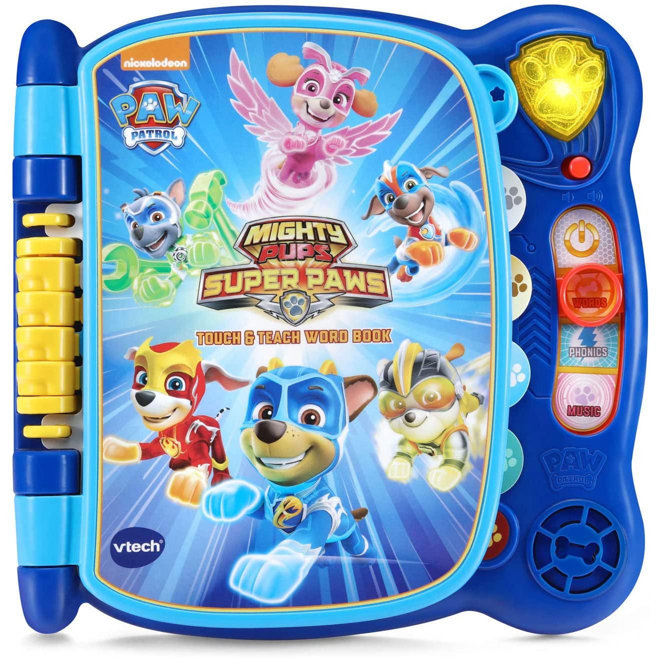 VTech PAW Patrol Mighty Pups Touch and Teach Word Book for $12.42