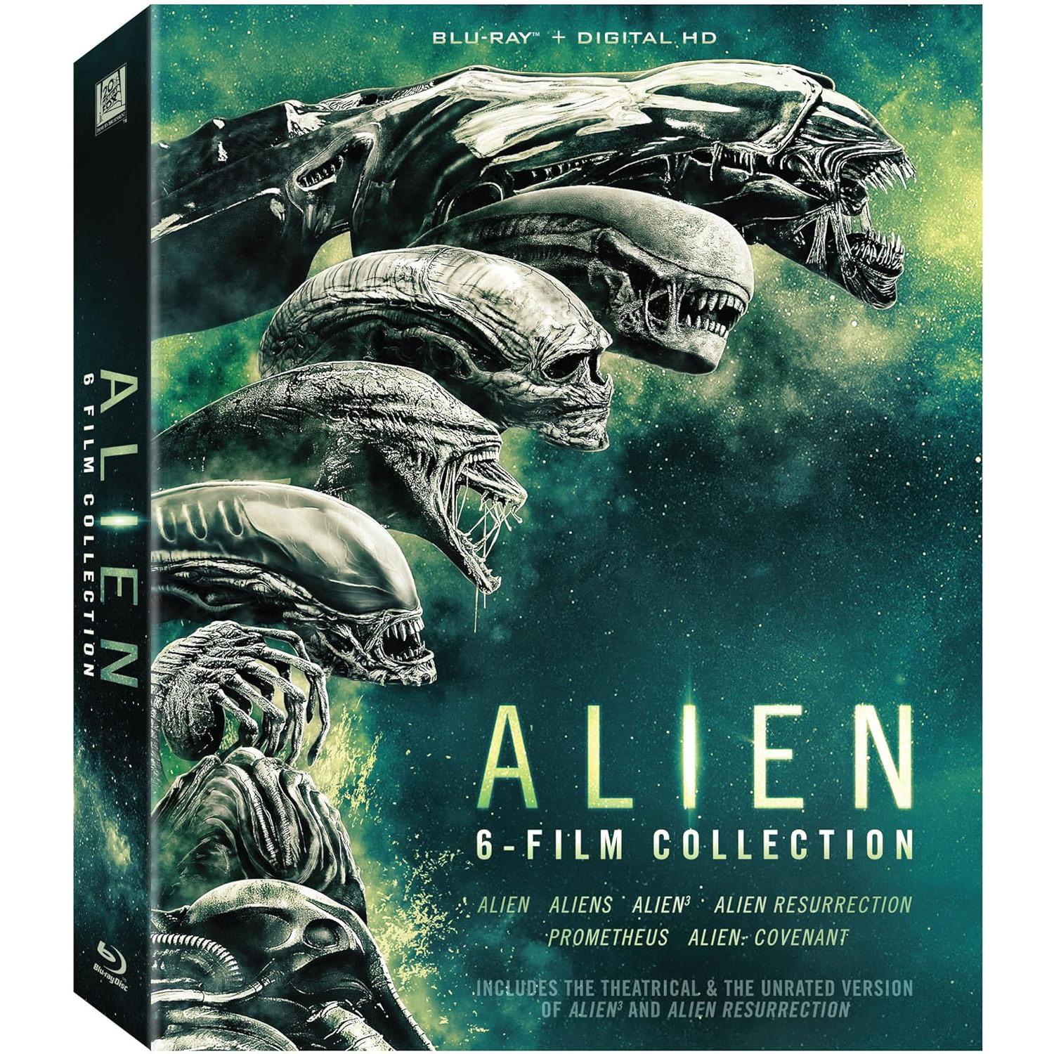 Alien 6-Film Collection Blu-ray + Digital HD for $19.99