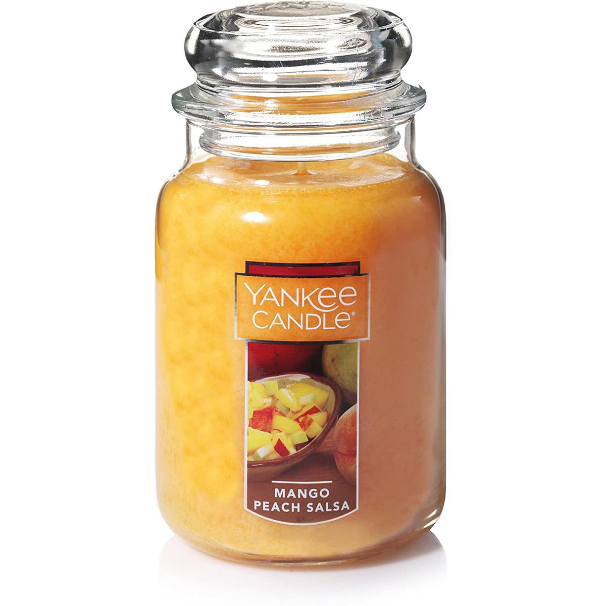 Yankee Candle Large Jar Candle Mango Peach Salsa for $14
