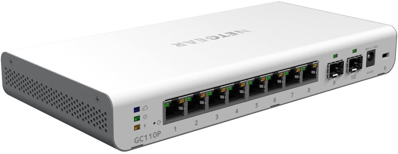 Netgear 10-Port PoE Gigabit Managed Ethernet Smart Switch for $85.49 Shipped