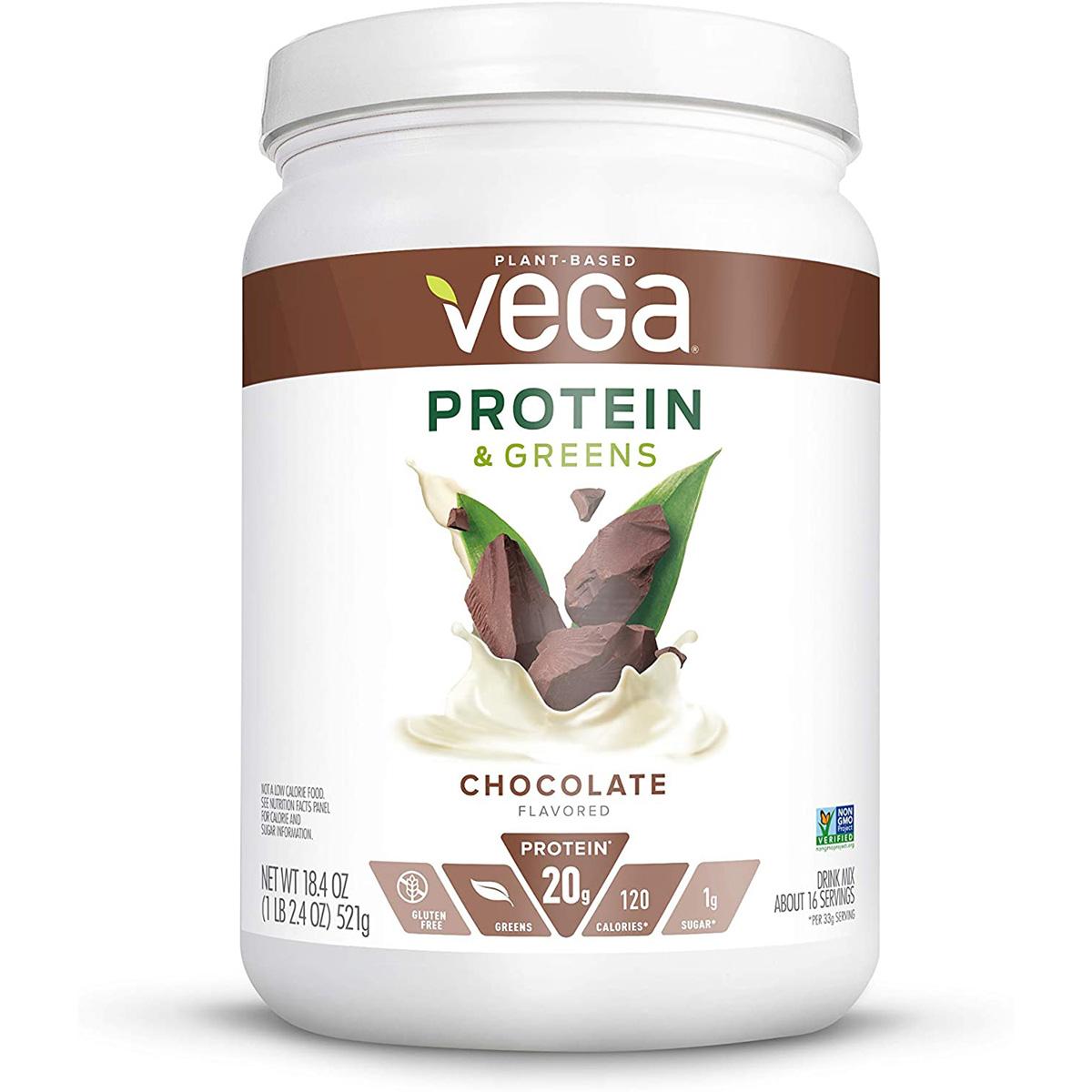 Vega Protein and Greens Plant Based Protein Chocolate Powder for $12.99 Shipped