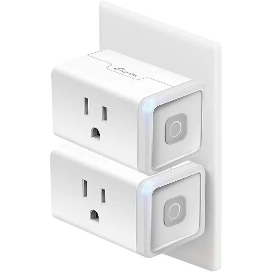 2 TP-Link Kasa HS103P2 WiFi Smart Plugs for $10.79