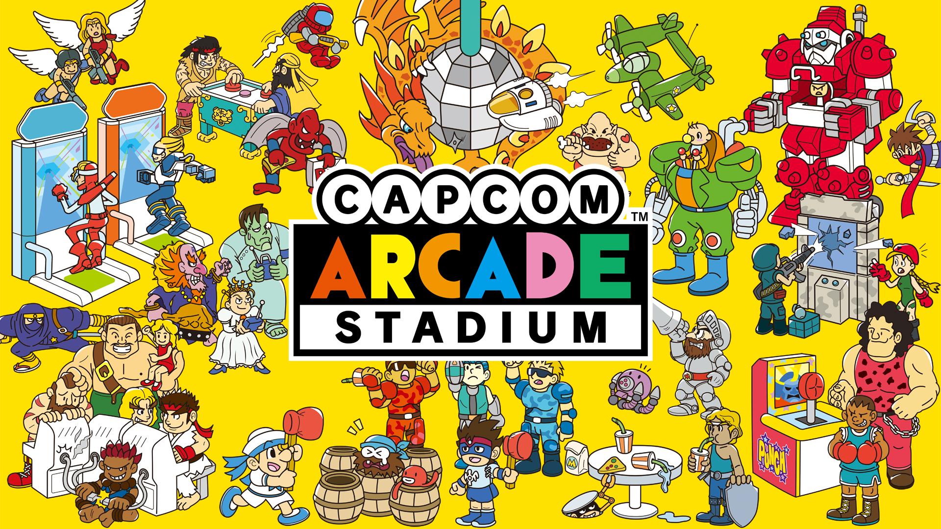 Capcom Arcade Stadium Nintendo Switch for Free