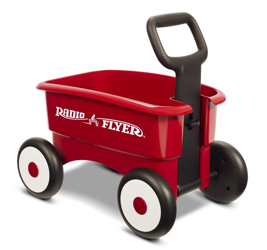 Radio Flyer My 1st 2-in-1 Play Wagon Push Walker for $19.97