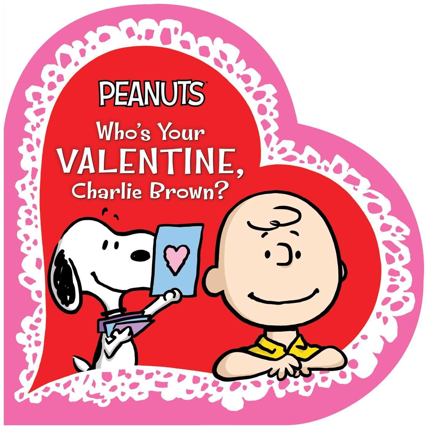 Whos Your Valetine Charlie Brown Book for $2.84
