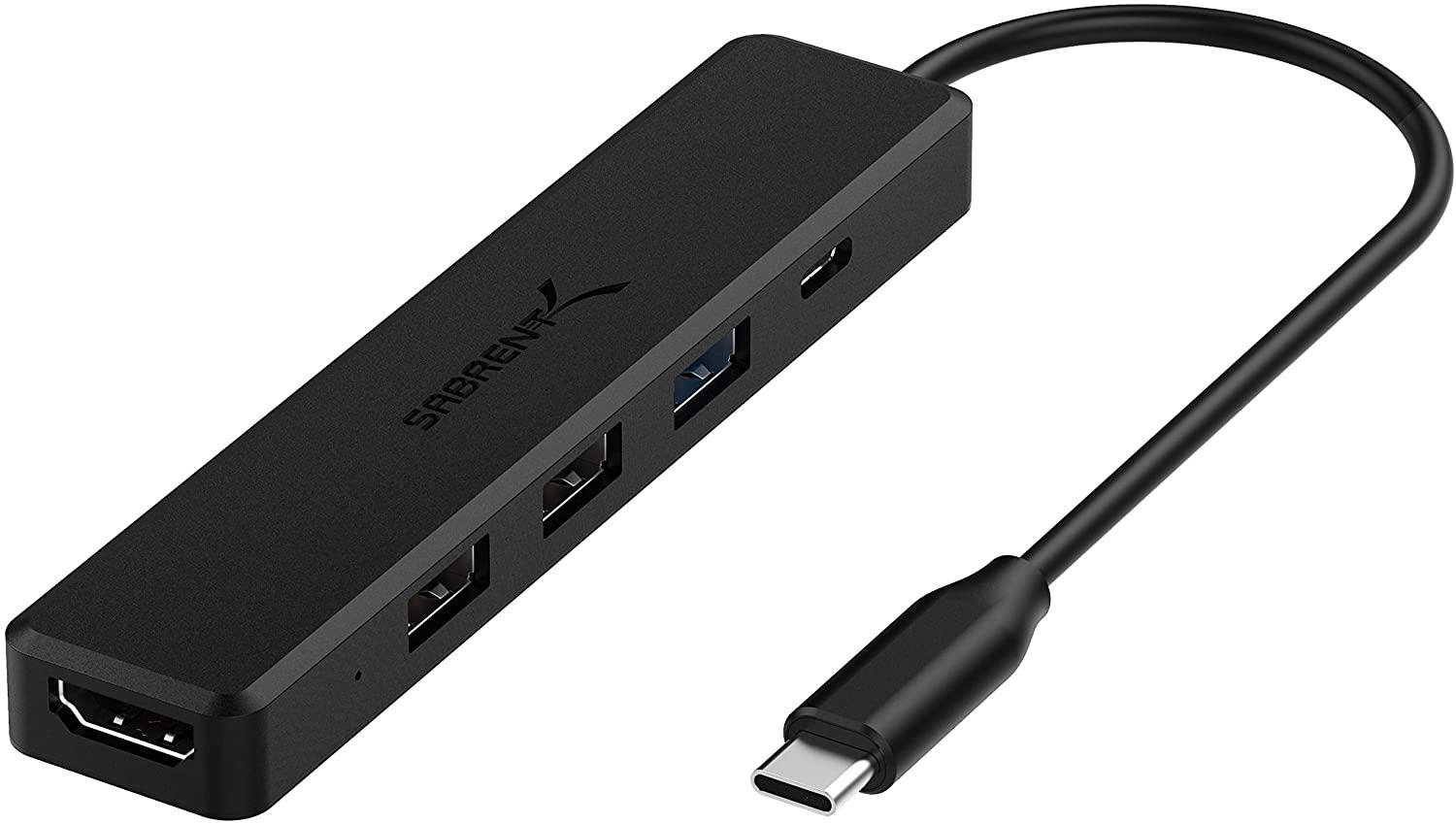 Sabrent Multi-Port USB Type-C Hub with HDMI for $15.99