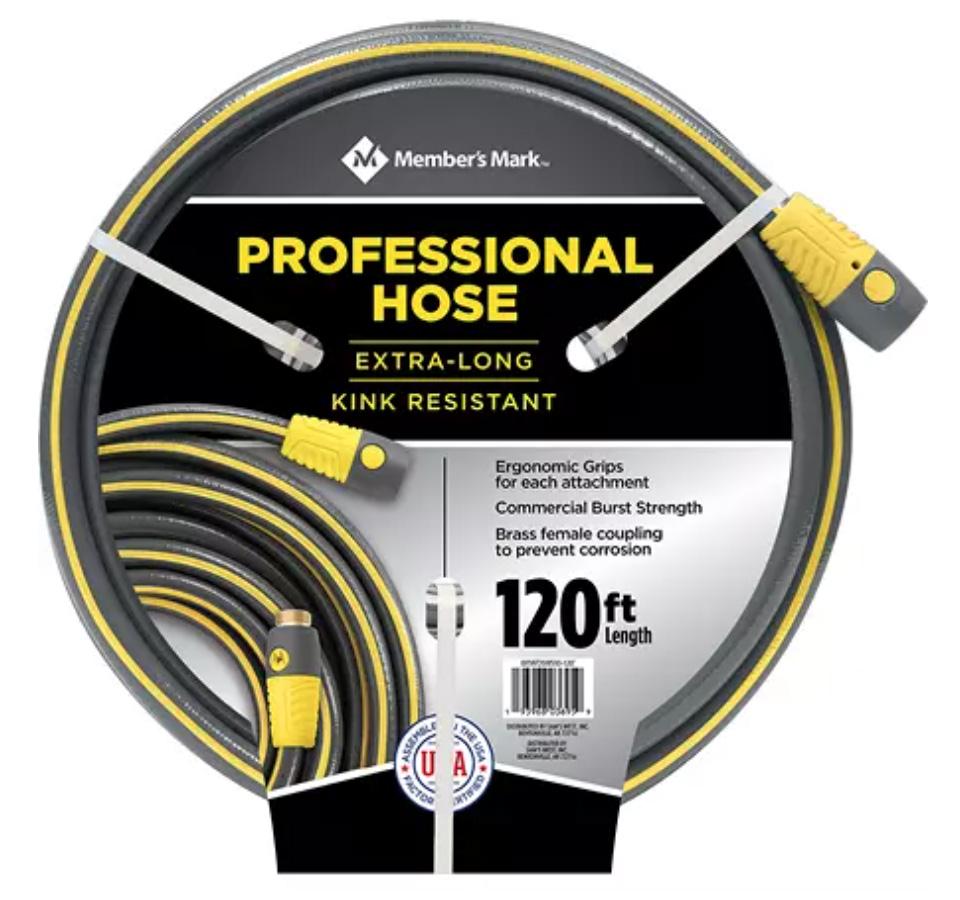 120ft Members Mark Kink Resistant Professional Lawn Hose for $22.68