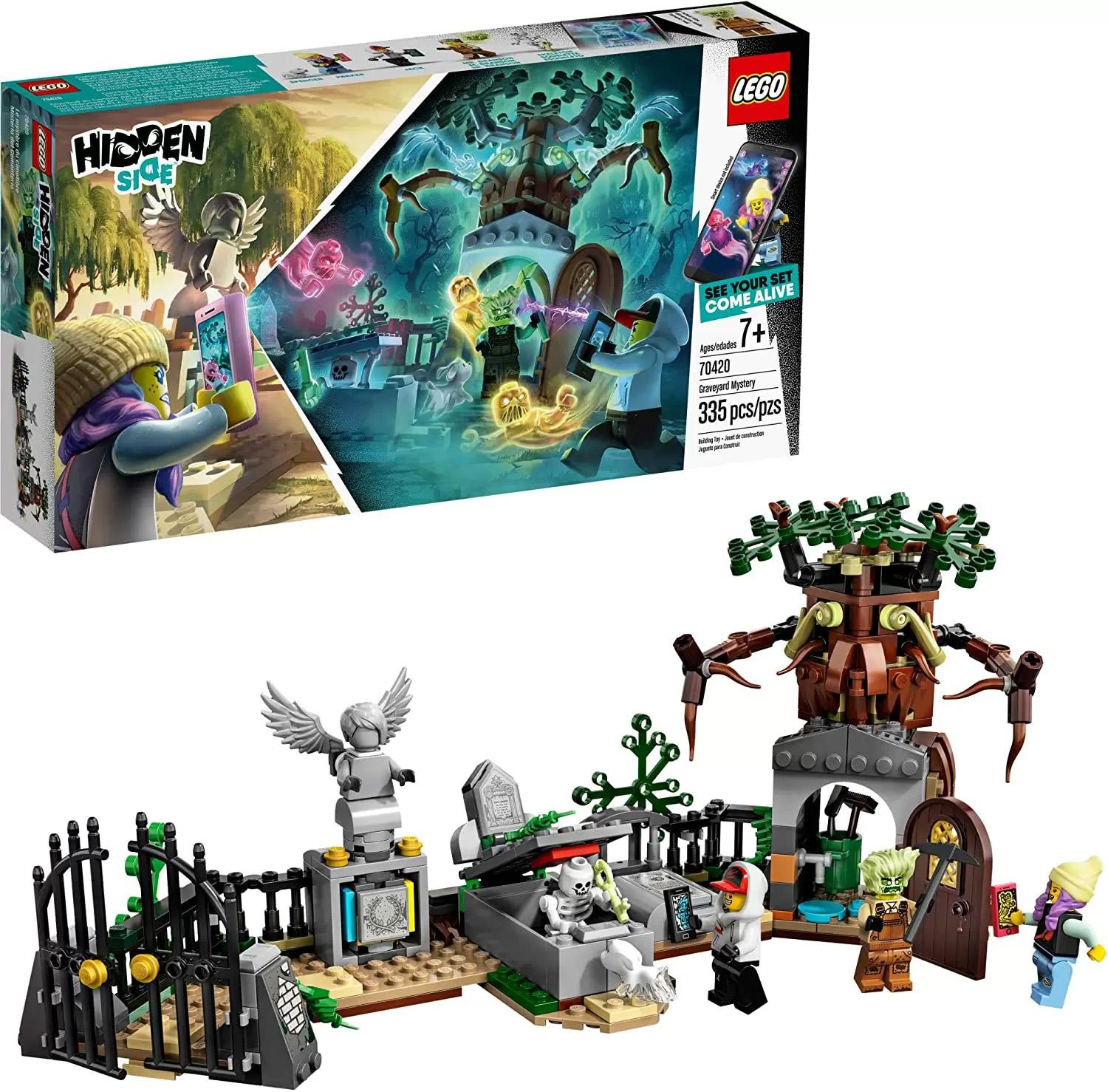 335-Piece LEGO Hidden Side Graveyard Mystery Building Kit for $16.99