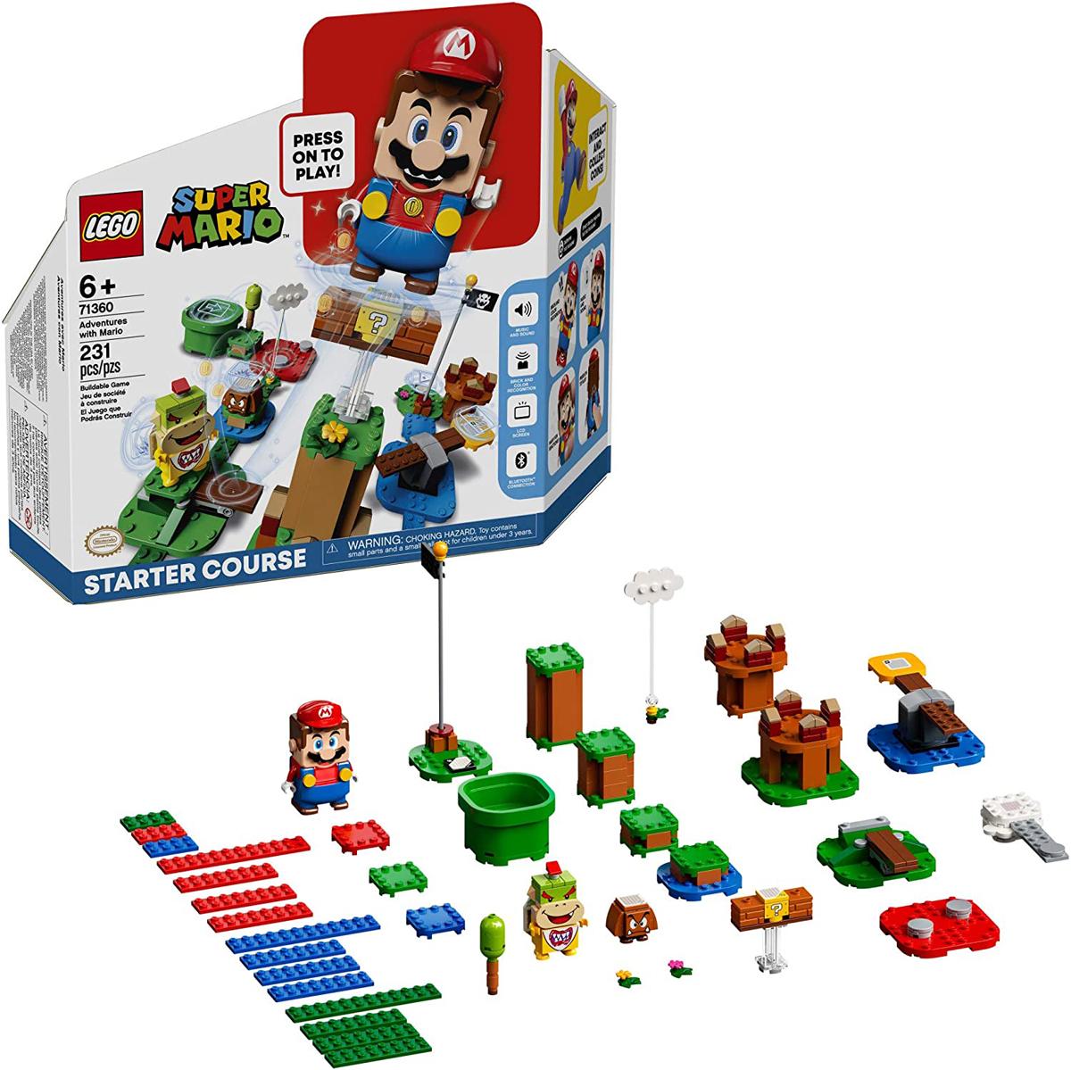 231-Piece LEGO Super Mario Adventures with Mario Starter Course for $47.99 Shipped