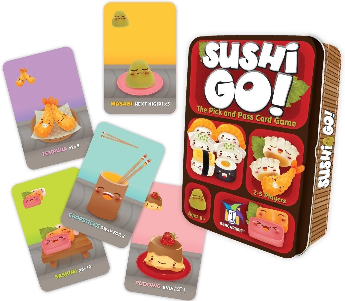 Sushi Go The Pick and Pass Card Game for $4.72