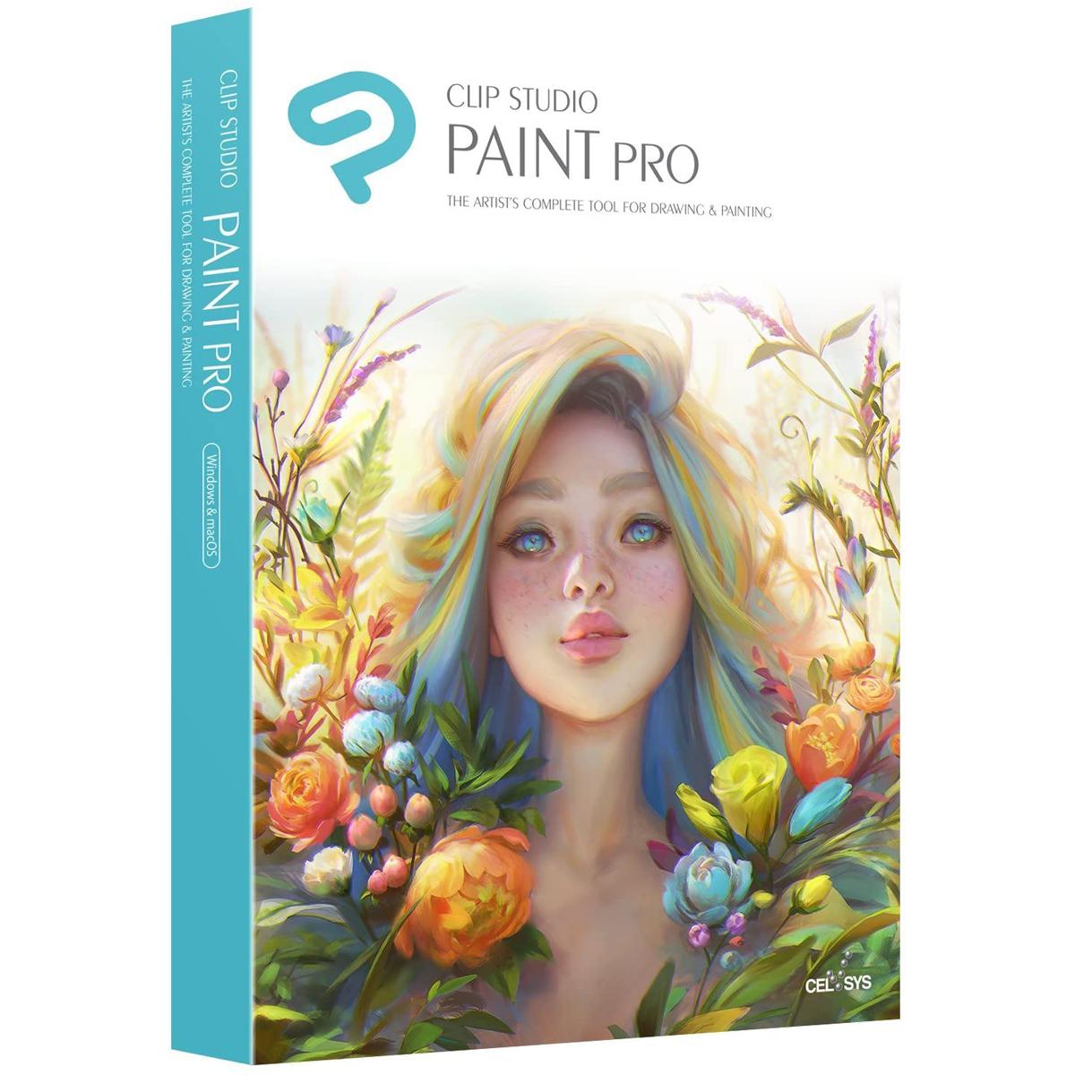 Clip Studio Paint Pro or Paint EX Software for $25