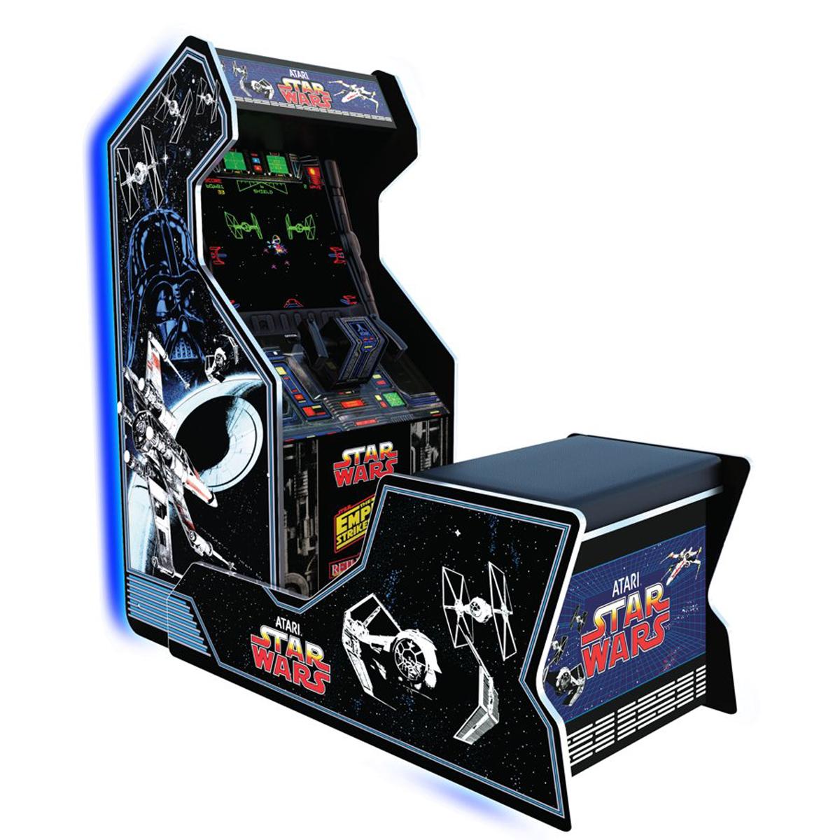 Arcade1Up Star Wars Arcade Machine with Bench Set for $399 Shipped
