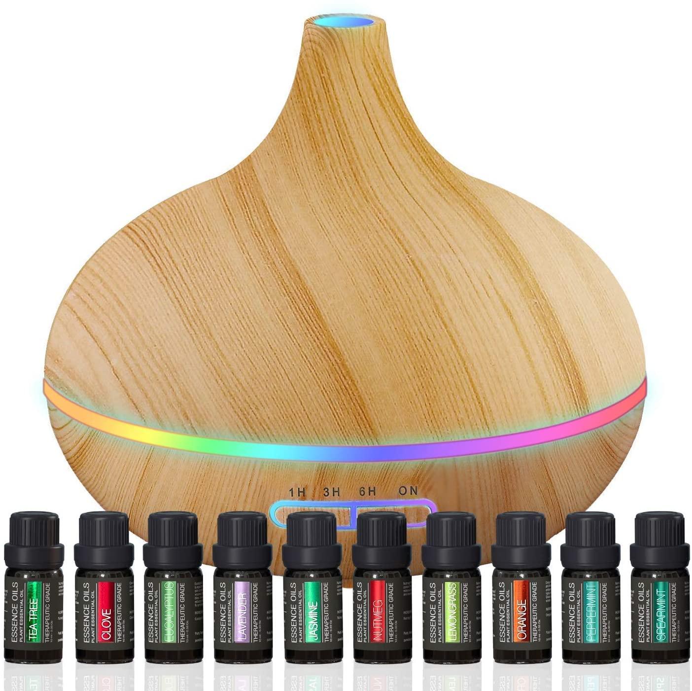 Ultimate Aromatherapy Diffuser and Essential Oil Set for $25.57 Shipped