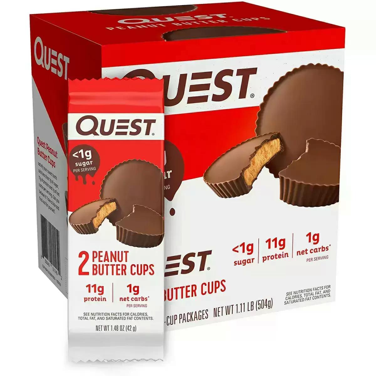 24 Quest Nutrition High Protein Peanut Butter Cups for $32.59 Shipped