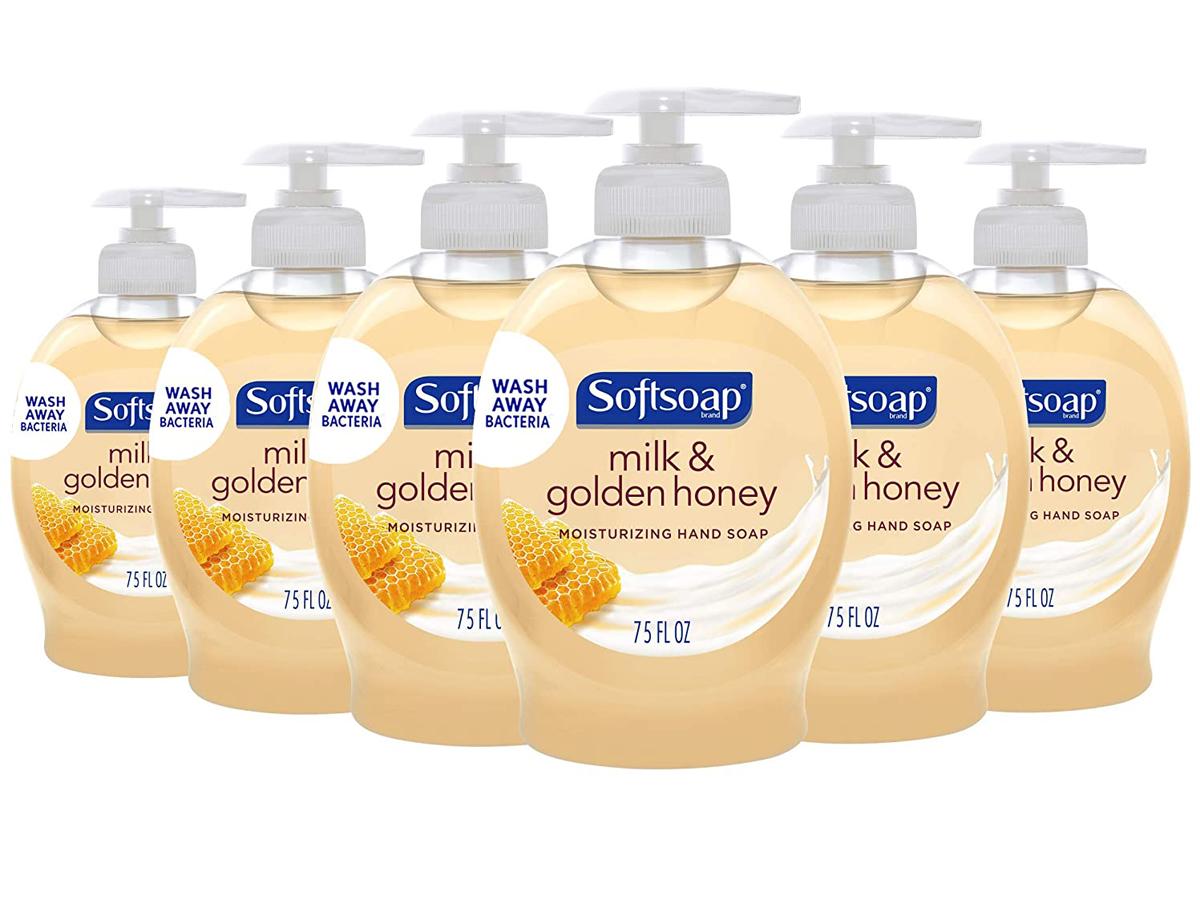 6 Softsoap Moisturizing Milk and Honey Liquid Hand Soap for $4.15 Shipped