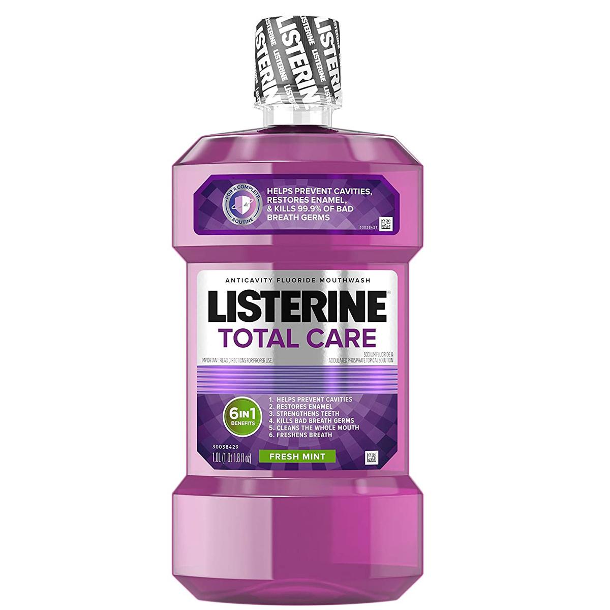 Listerine Total Care Anticavity Fluoride Mouthwash for $4.63 Shipped