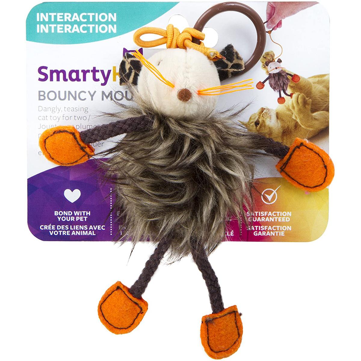 SmartyKat Bouncy Mouse Bungee Cat Toy for $1.97 Shipped