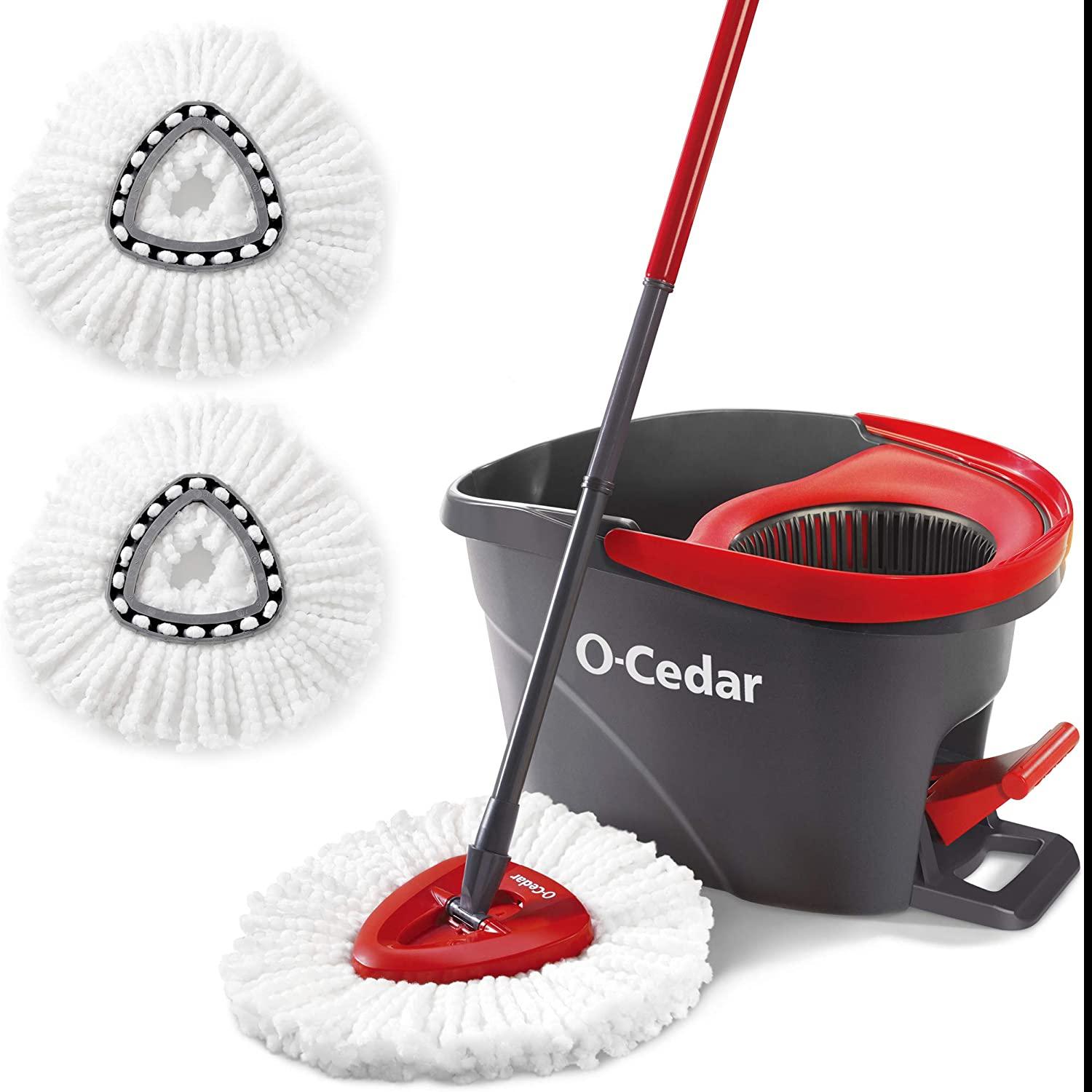 O-Cedar EasyWring Microfiber Spin Mop and Floor Cleaning System for $31.19 SHipped