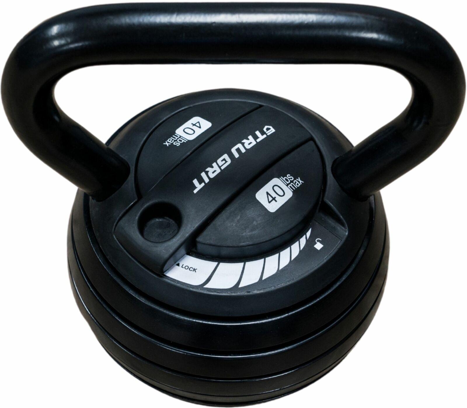 Tru Grit 40lb Adjustable Kettlebell for $99.99 Shipped