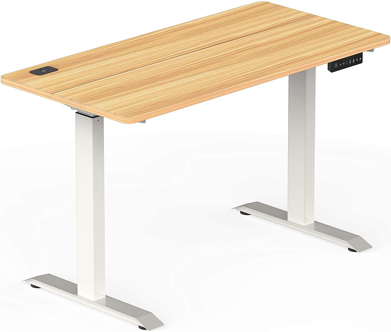 SHW 48in Electric Memory Preset Adjustable Computer Desk for $194.53 Shipped