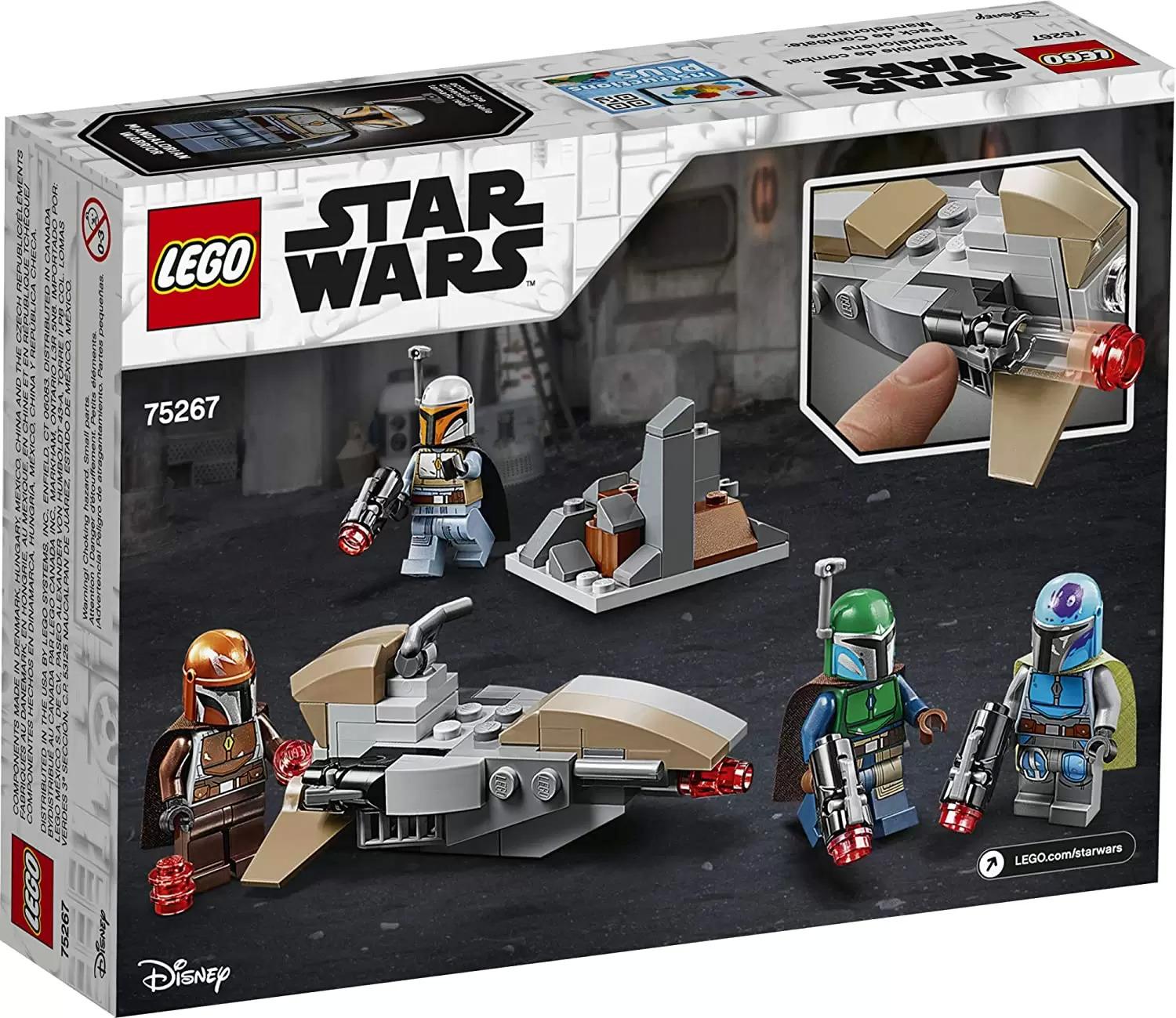 102-Piece LEGO Star Wars Mandalorian Battle Pack for $10.99