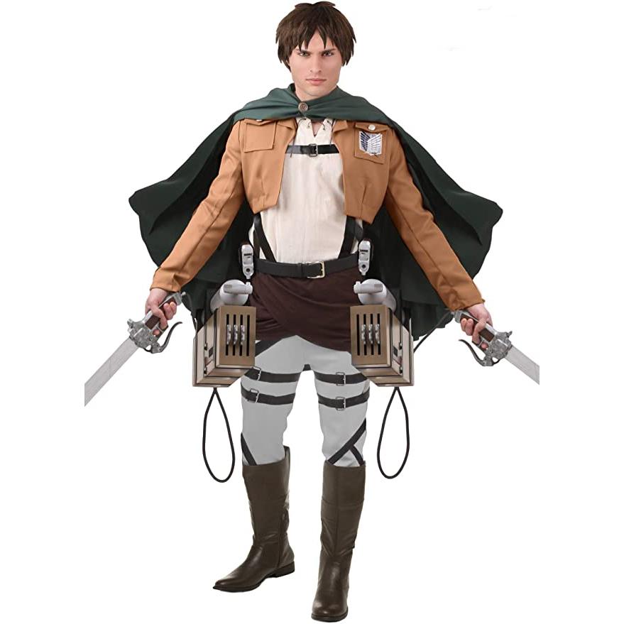 Attack on Titan Recon Corps Cosplay Costume for $10.73 Shipped