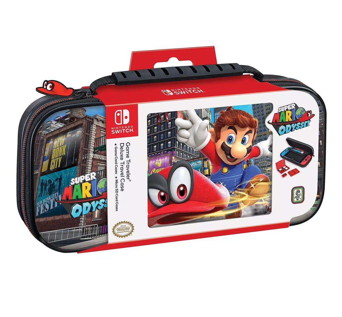 Nintendo Switch Game Traveler Super Mario Odyssey Deluxe Case for $10.99