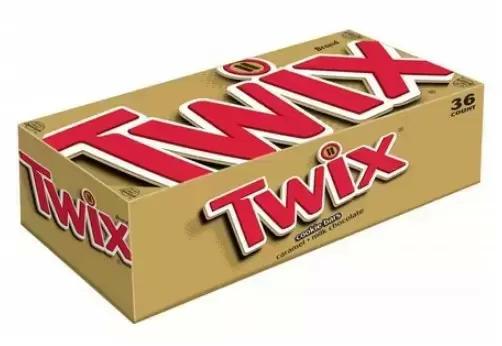 36 Twix Full Size Caramel Chocolate Cookie Candy Bars for $15.99