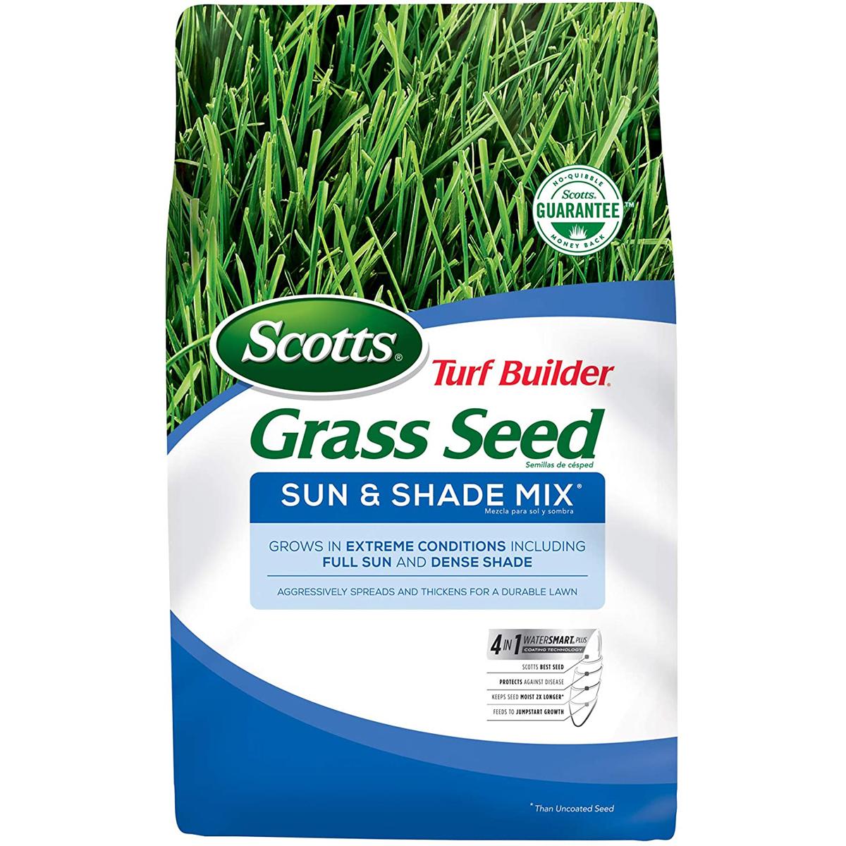 7Lb Scotts Turf Builder Grass Seed Sun and Shade Mix for $16.23 Shipped