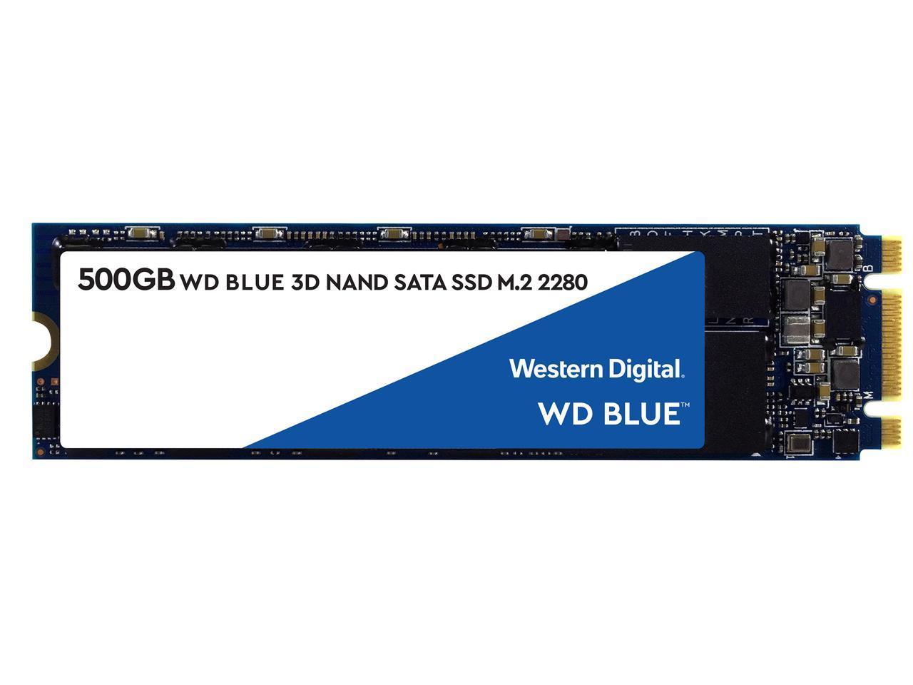 WD Blue M2 2280 500GB SATA III Solid State Drive for $52.99 Shipped