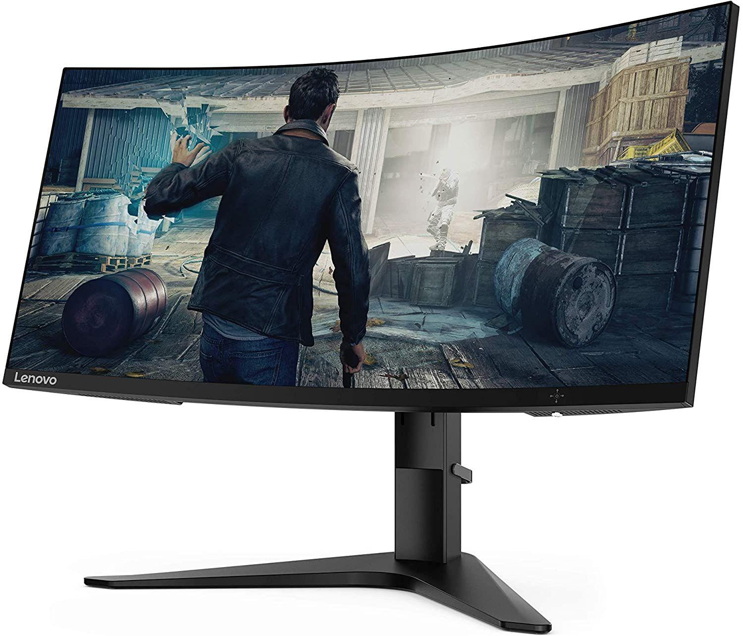 34in Lenovo G34w Curved Ultrawide Gaming Monitor for $278.10 Shipped