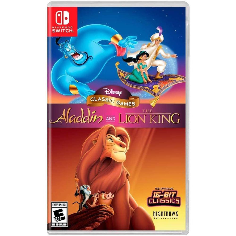 Aladdin and Lion King Nintendo Switch for $9.99