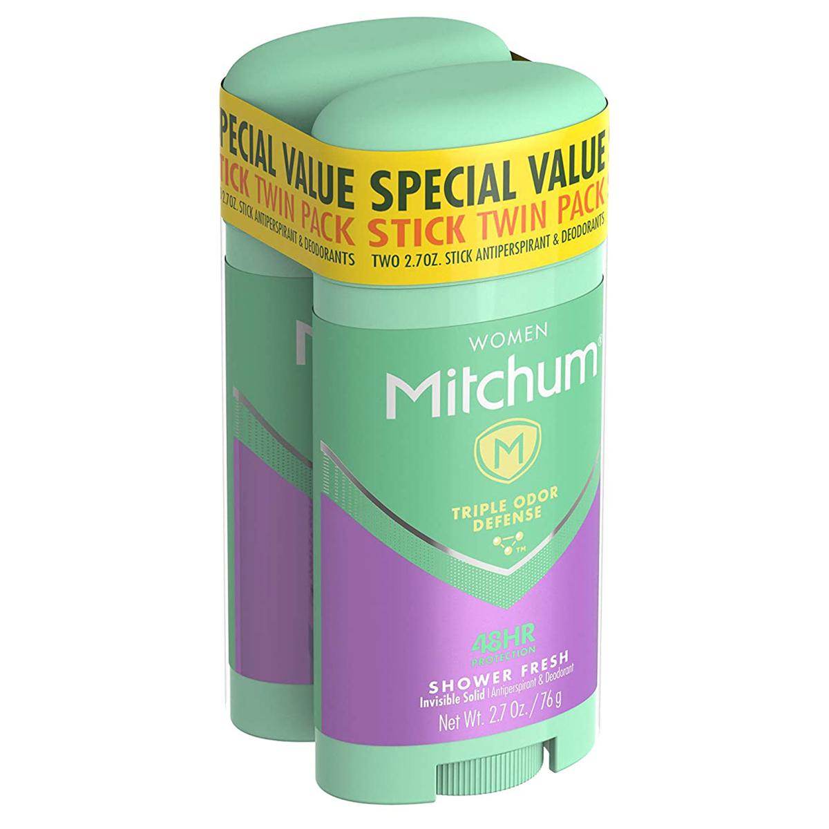 2 Mitchum Antiperspirant Deodorant Stick for Women for $2.66 Shipped