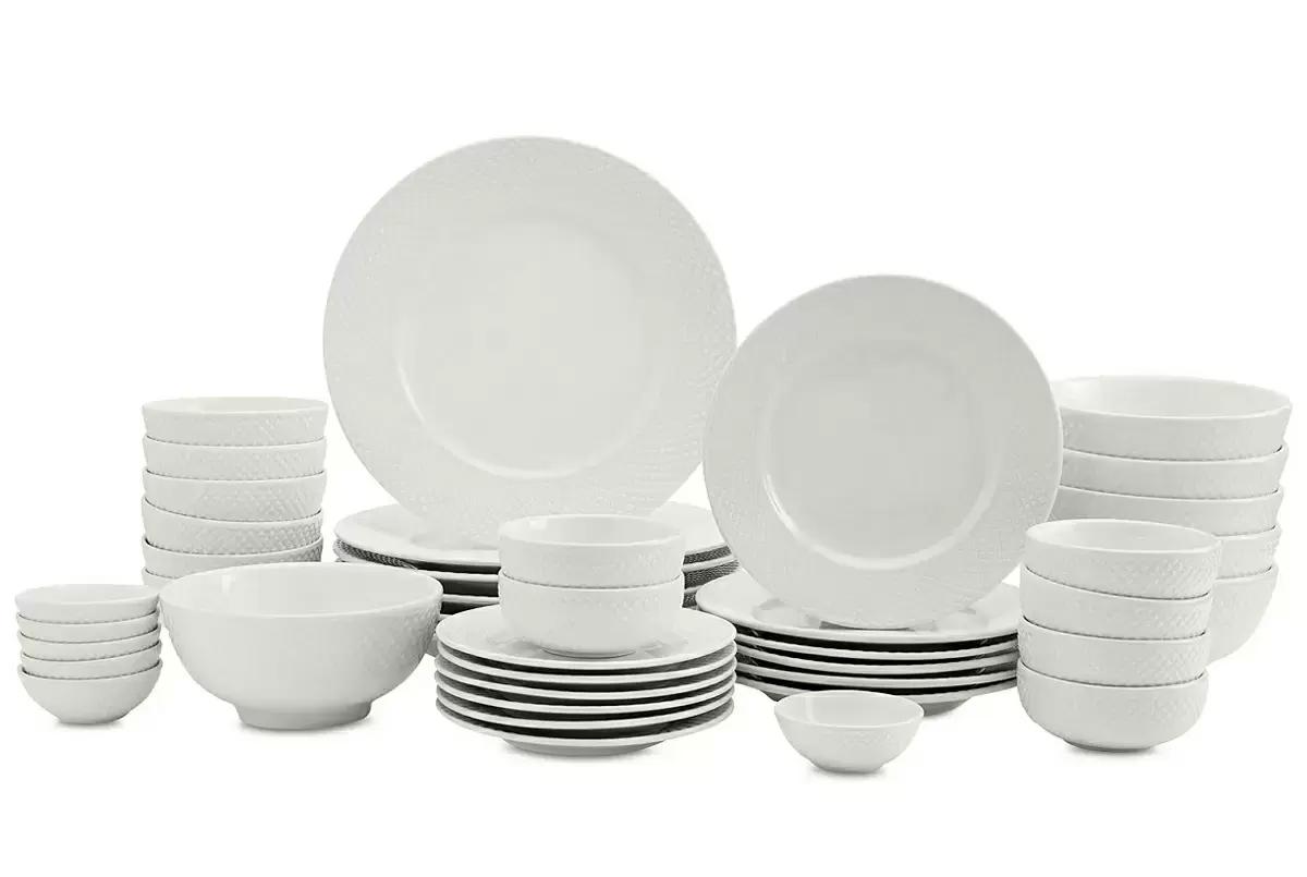 42-Piece Tabletops Unlimited Whiteware Dinnerware Sets for $39.99 Shipped